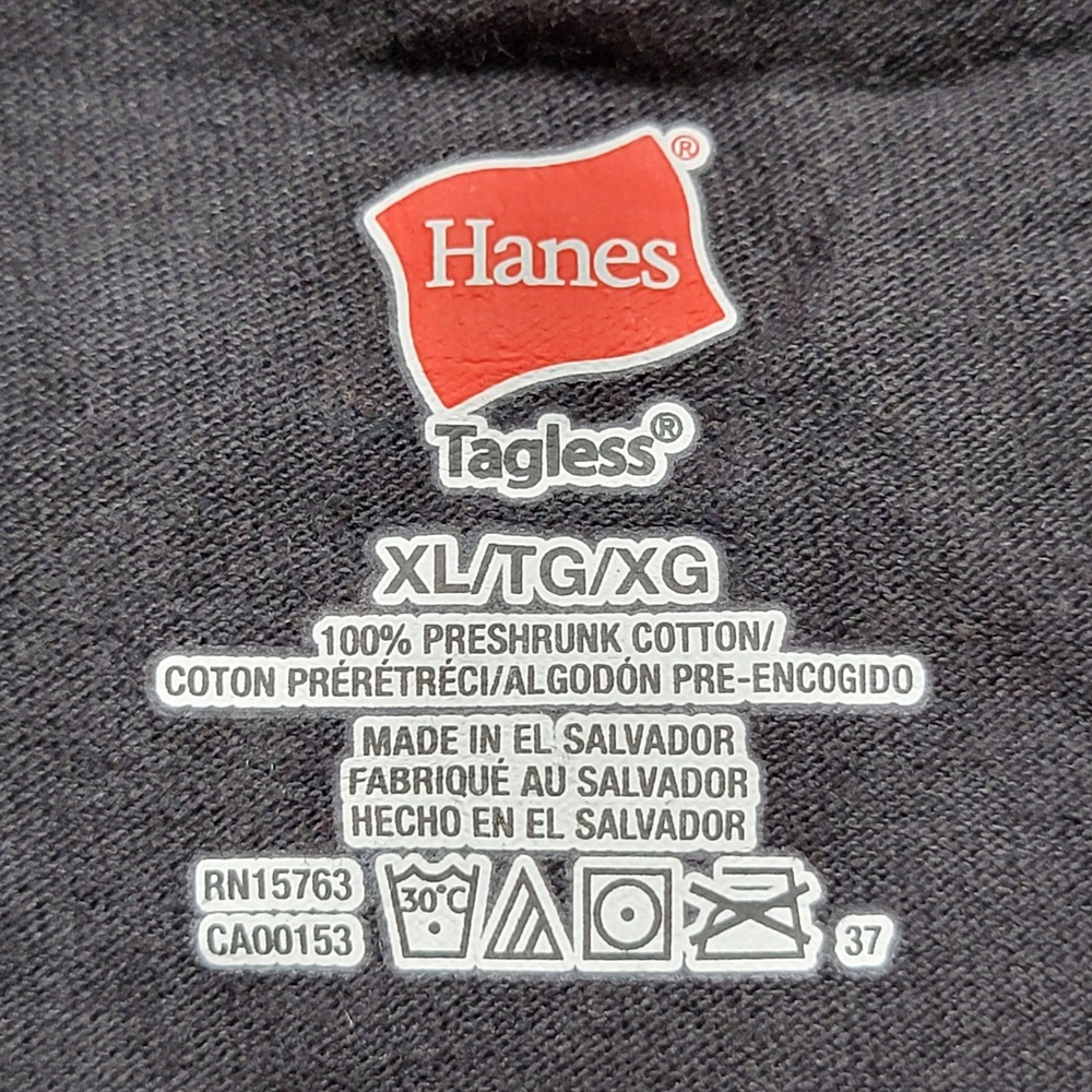Hanes Queen‎ Crown Graphic T-Shirt Black Cotton Short Sleeve XL - Picture 3 of 5